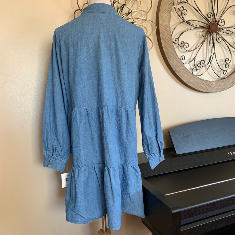 NWT FALLS CREEK Size 2X Denim Dress - Picture 4 of 6